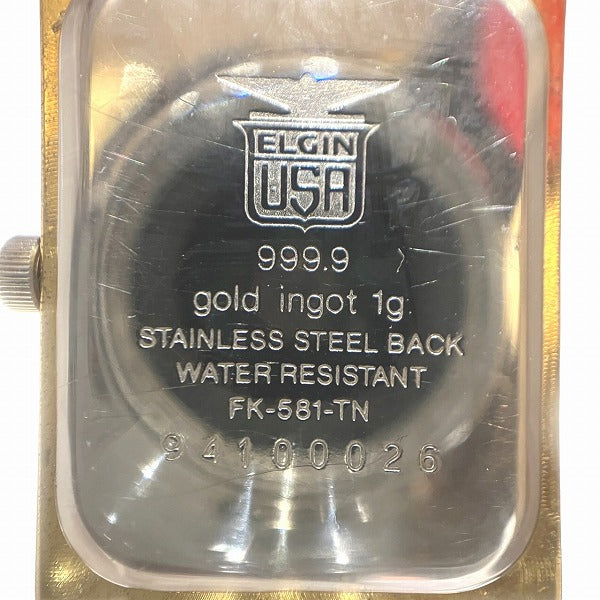 Elgin FK-581-TN Quartz Ingot 5P Men's Watch