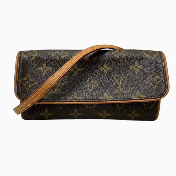Louis Vuitton Pochette Twin Monogram Shoulder Bag