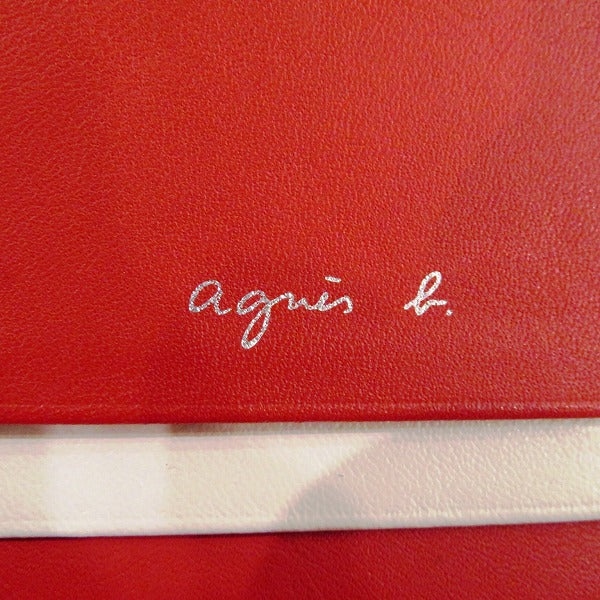 Agnes B Leather Bifold Wallet for Women in Good Condition