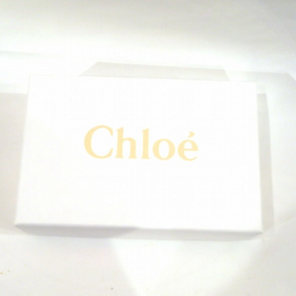 Chloe Leather Alphabet Tri-fold Wallet in Good Condition