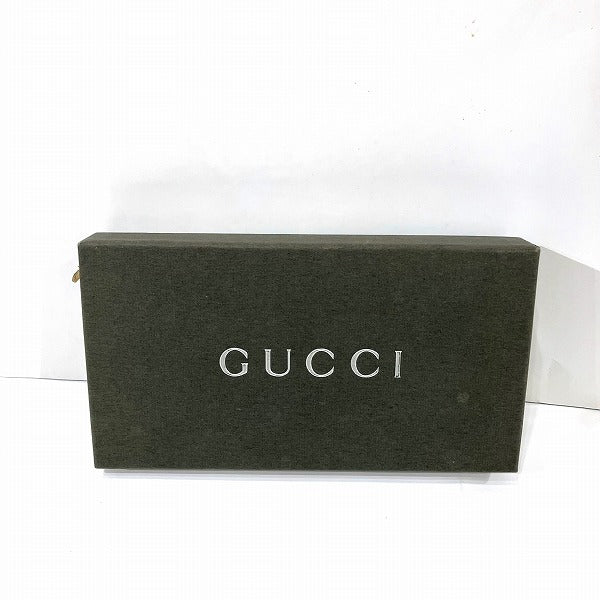 Gucci Leather Long Wallet 0353231947 in Fair Condition