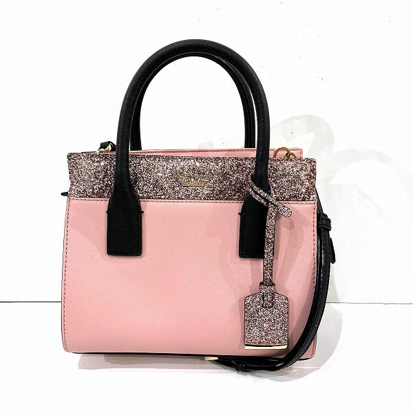 Kate Spade Pink 2way Leather Handbag Shoulder Bag in Good Condition