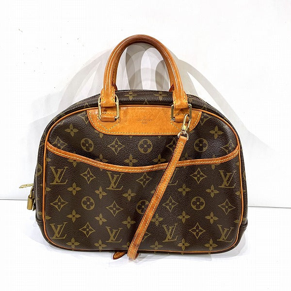 Louis Vuitton Monogram Trouville Handbag M42228 in Good Condition