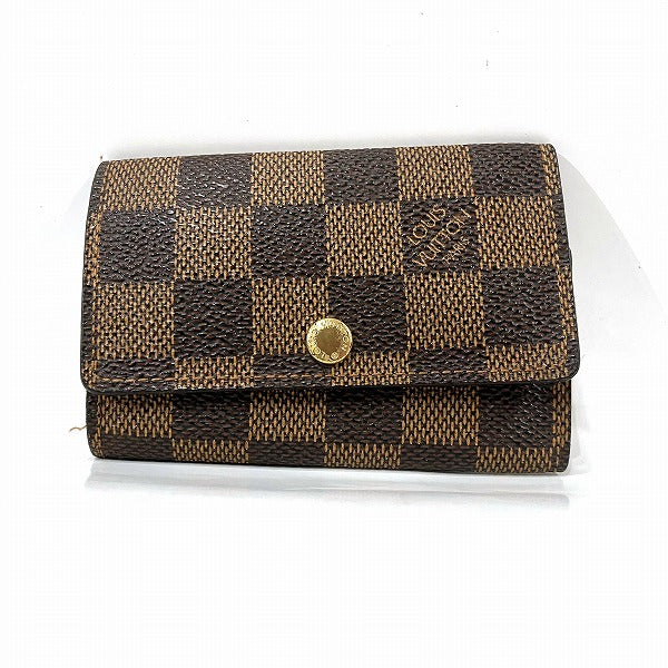 Louis Vuitton Damier Multicles 6 Key Case N62630 in Fair Condition