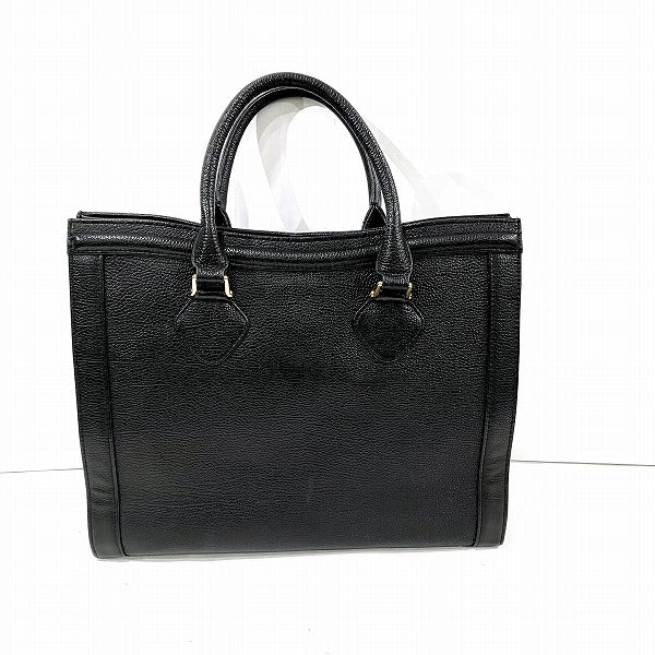 Yves Saint Laurent Leather Logo Handbag