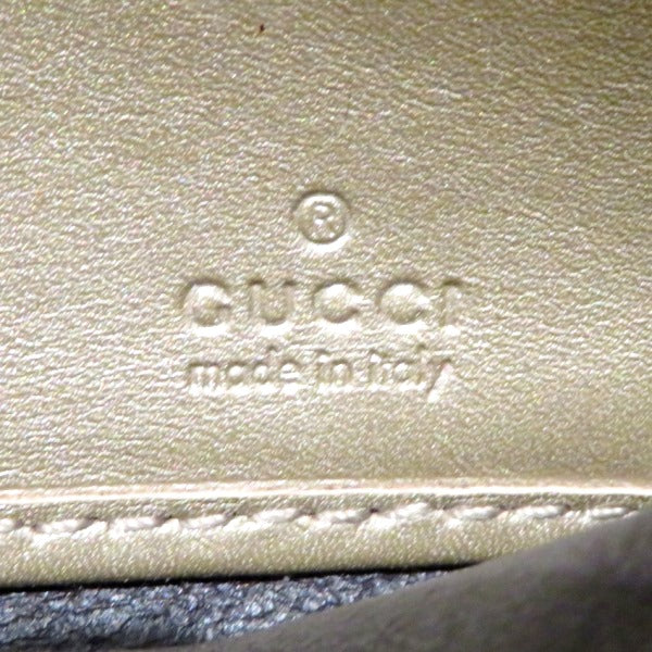 Gucci Leather Lovely Heart GG Pattern Long Wallet 251861 in Good Condition