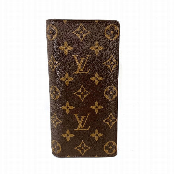 Louis Vuitton Monogram Portefeuille Brazza Long Wallet M66540 in Great Condition