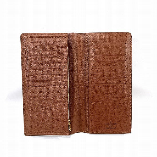 Louis Vuitton Monogram Portefeuille Brazza Long Wallet M66540 in Great Condition