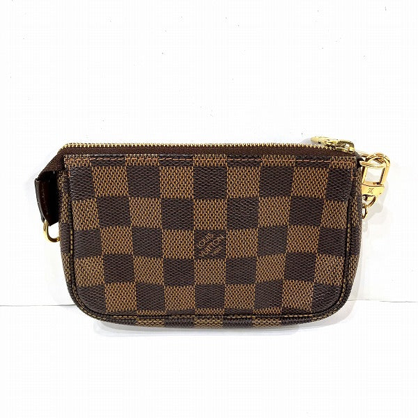 Louis Vuitton Damier Mini Pochette Accessoire Clutch N58009 in Great Condition