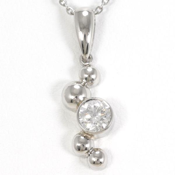 Platinum PT900 PT850 Diamond Necklace