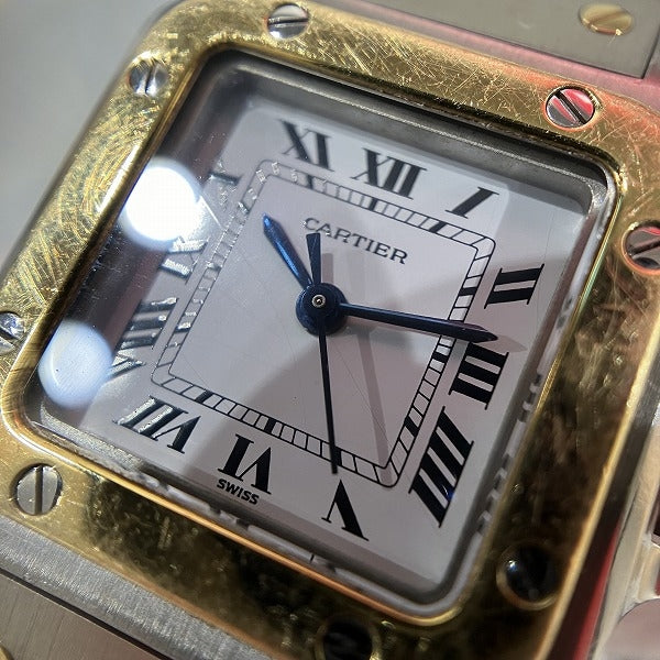 Cartier Santos Galbee SM Automatic Watch AC14.30GR in Good Condition