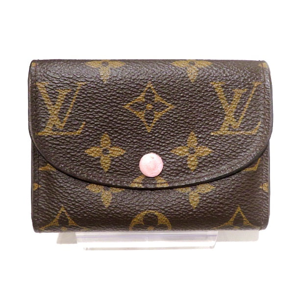 Louis Vuitton Monogram Portomone Rosalie Coin Case Wallet M62361 in Fair Condition