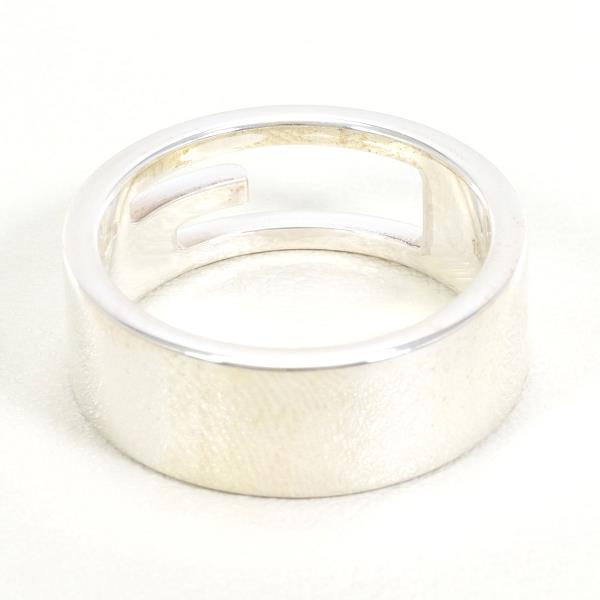 Gucci Branded G Silver Ring 925 in Excellent Condition