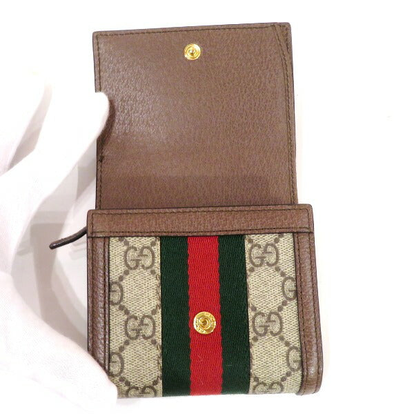 Gucci Ophidia GG Supreme Canvas Wallet