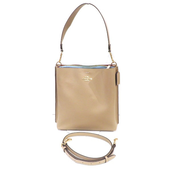 Coach Leather Bucket Shoulder Bag CA214