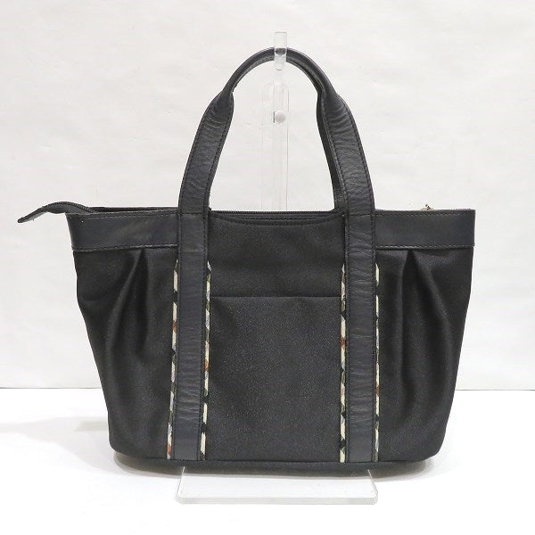 Daks Nylon Black Handbag for Women in Good Condition