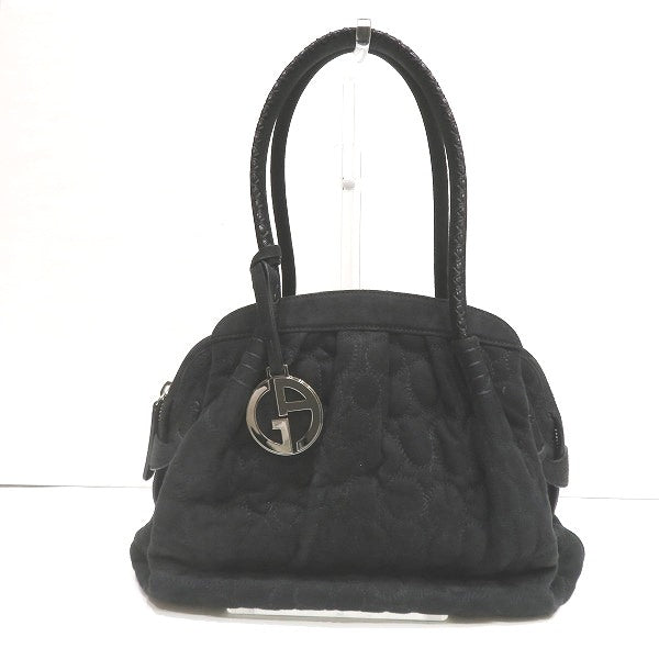 Armani Suede Handbag YGWA11 in Good Condition