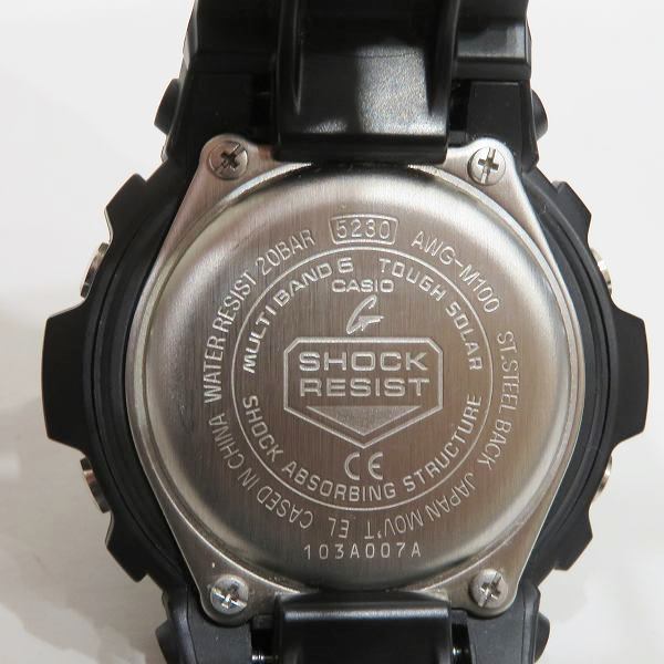 Casio G-SHOCK AWG-M100-1AJF Solar Watch