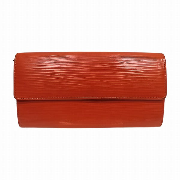 Louis Vuitton Epi Leather Portefeuille Sarah Long Wallet M60323 in Good Condition