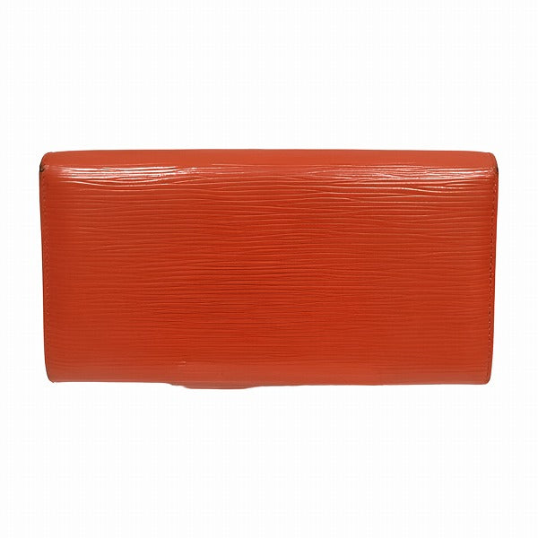 Louis Vuitton Epi Leather Portefeuille Sarah Long Wallet M60323 in Good Condition