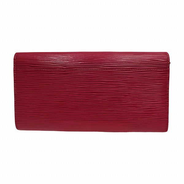 Louis Vuitton Epi Leather Portefeuille Sarah Long Wallet M60580 in Good Condition