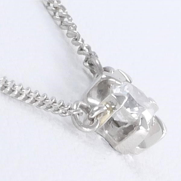 PT850 Platinum Diamond Necklace 0.22 SI2