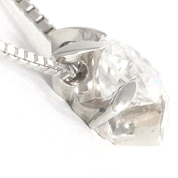 PT900 Platinum PT850 Diamond Necklace 0.78ct in Pristine Condition