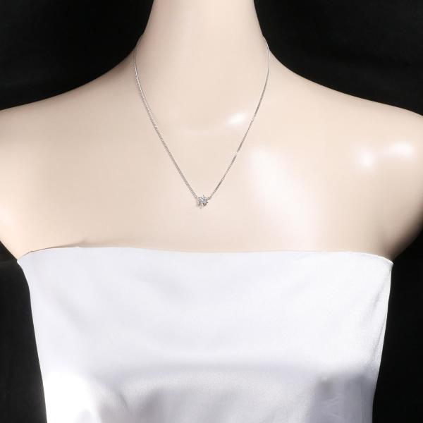 Platinum PT900 PT850 Diamond Necklace