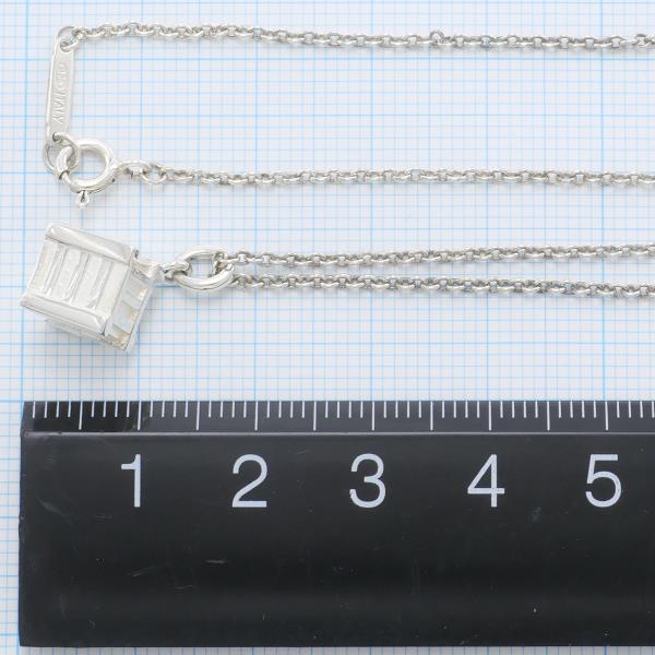 Tiffany & Co Atlas Cube Silver Necklace in Pristine Condition