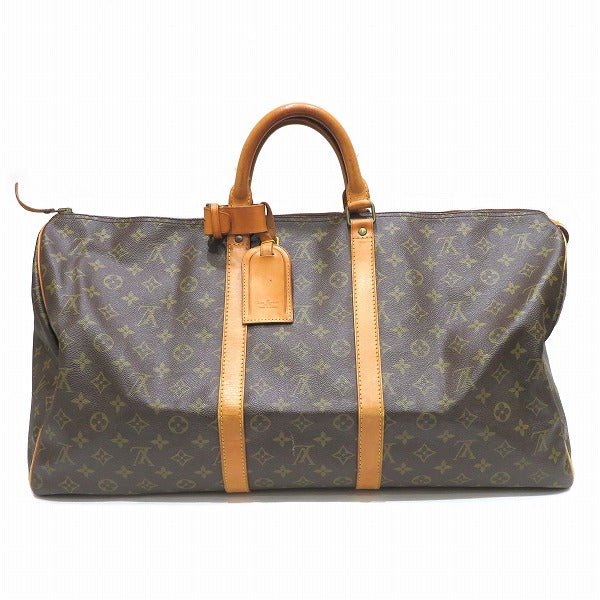 Louis Vuitton Monogram Keepall 55 Boston Bag M41424 in Good Condition