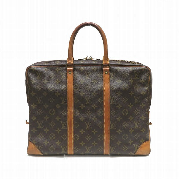 Louis Vuitton Monogram Porte-Documents Voyage Handbag M53361 in Fair Condition