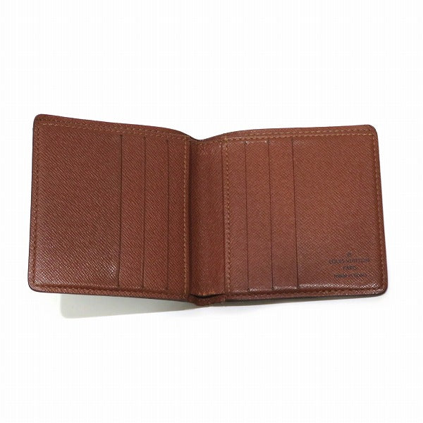 Louis Vuitton Monogram Portefeuille 6 Credit Card Bifold Wallet M60929 in Good Condition