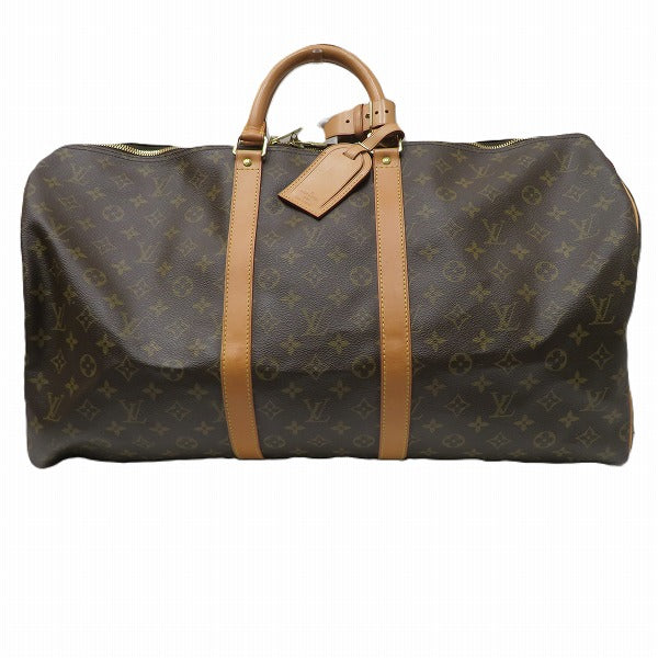 Louis Vuitton Monogram Keepall 55 Travel Bag M41424 in Good Condition