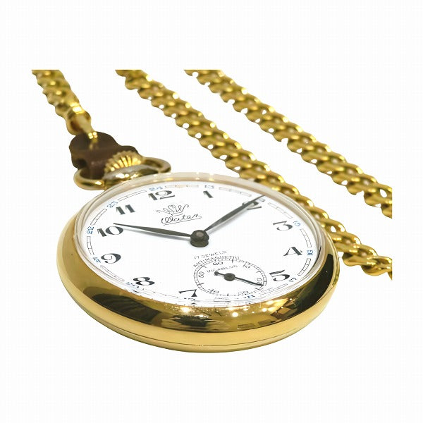 Watex Smoseco Hand-Wound Pocket Watch