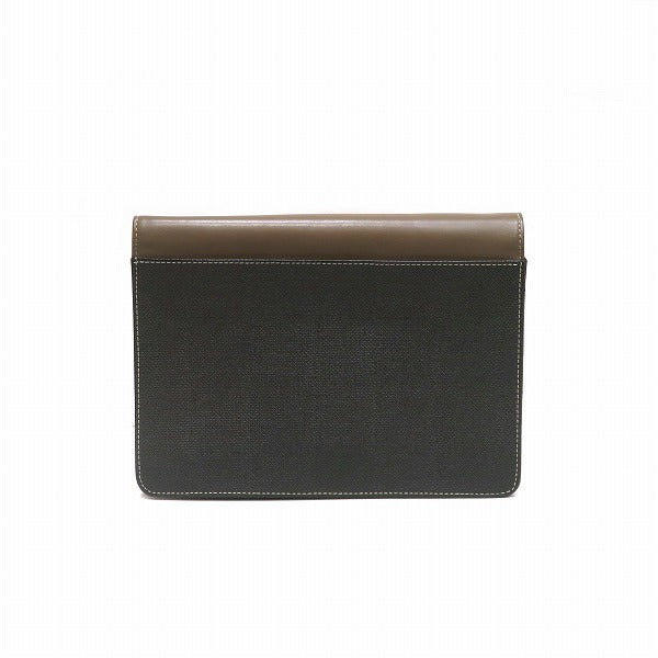 Dunhill Leather PVC Clutch Bag in Good Condition