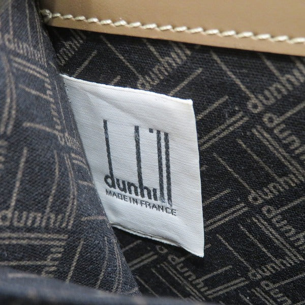 Dunhill Leather PVC Clutch Bag in Good Condition