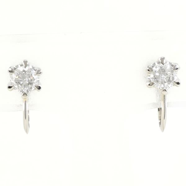 PT850 Platinum Diamond Earrings