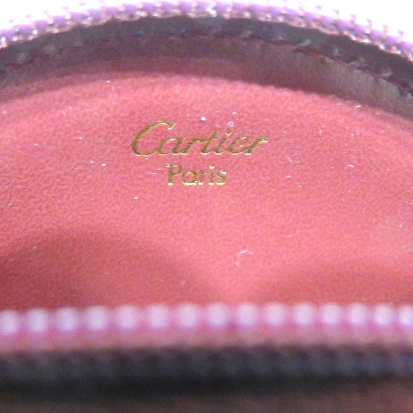 Cartier Leather Coin Case L3000462 in Great Condition