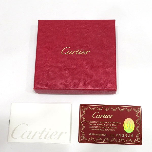 Cartier Leather Coin Case L3000462 in Great Condition