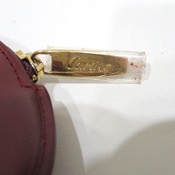 Cartier Leather Coin Case L3000462 in Great Condition