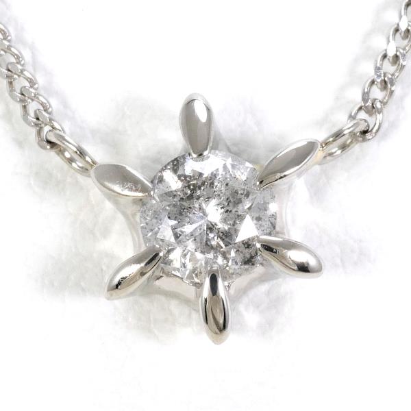 Platinum PT900 PT850 Diamond Necklace