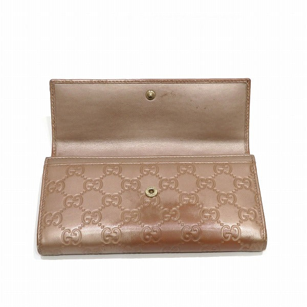 Gucci Leather Lovely Heart Wallet 251861 in Good Condition