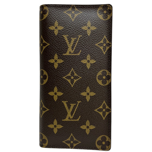 Louis Vuitton Porte Valeurs Cartes Credit Monogram Long Wallet