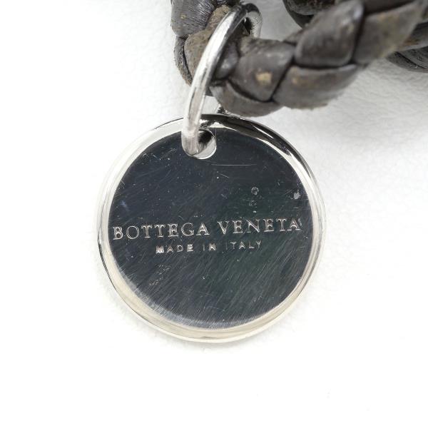 Bottega Veneta Silver Leather Bracelet