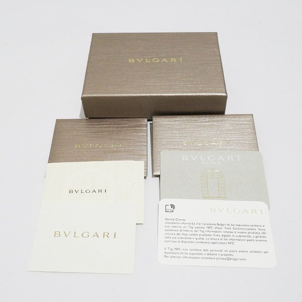 Bvlgari Leather Card Holder 30421 in Good Condition