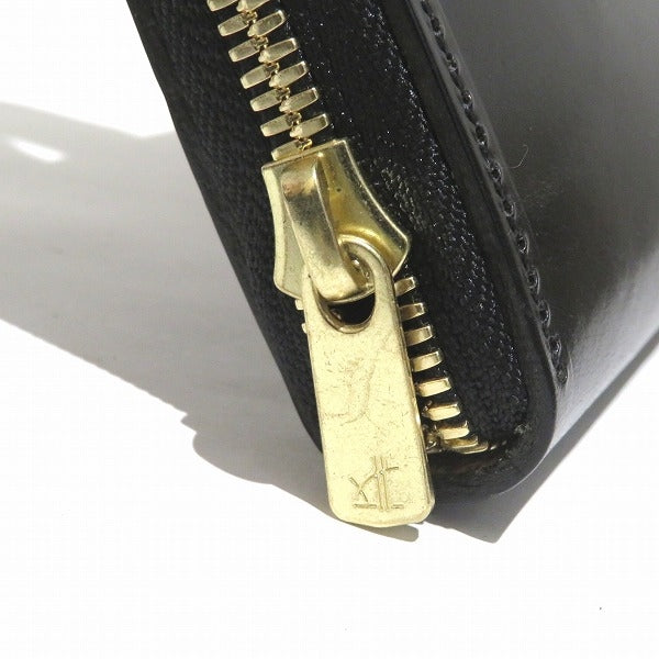 Saddle Pull-Up Leather Long Wallet