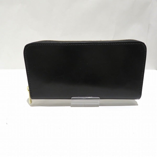 Saddle Pull-Up Leather Long Wallet