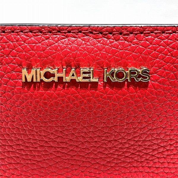 Michael Kors Leather Red Crossbody Bag in Great Condition