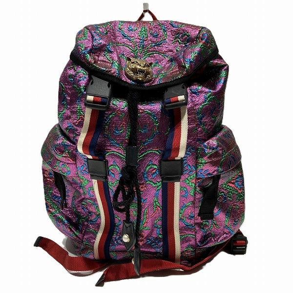 Gucci Brocade Backpack 466467