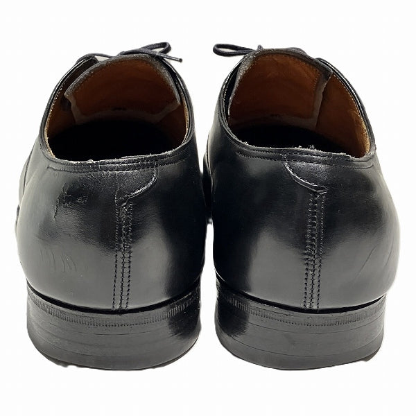 John Lobb Leather Black Business Shoes in Good Condition